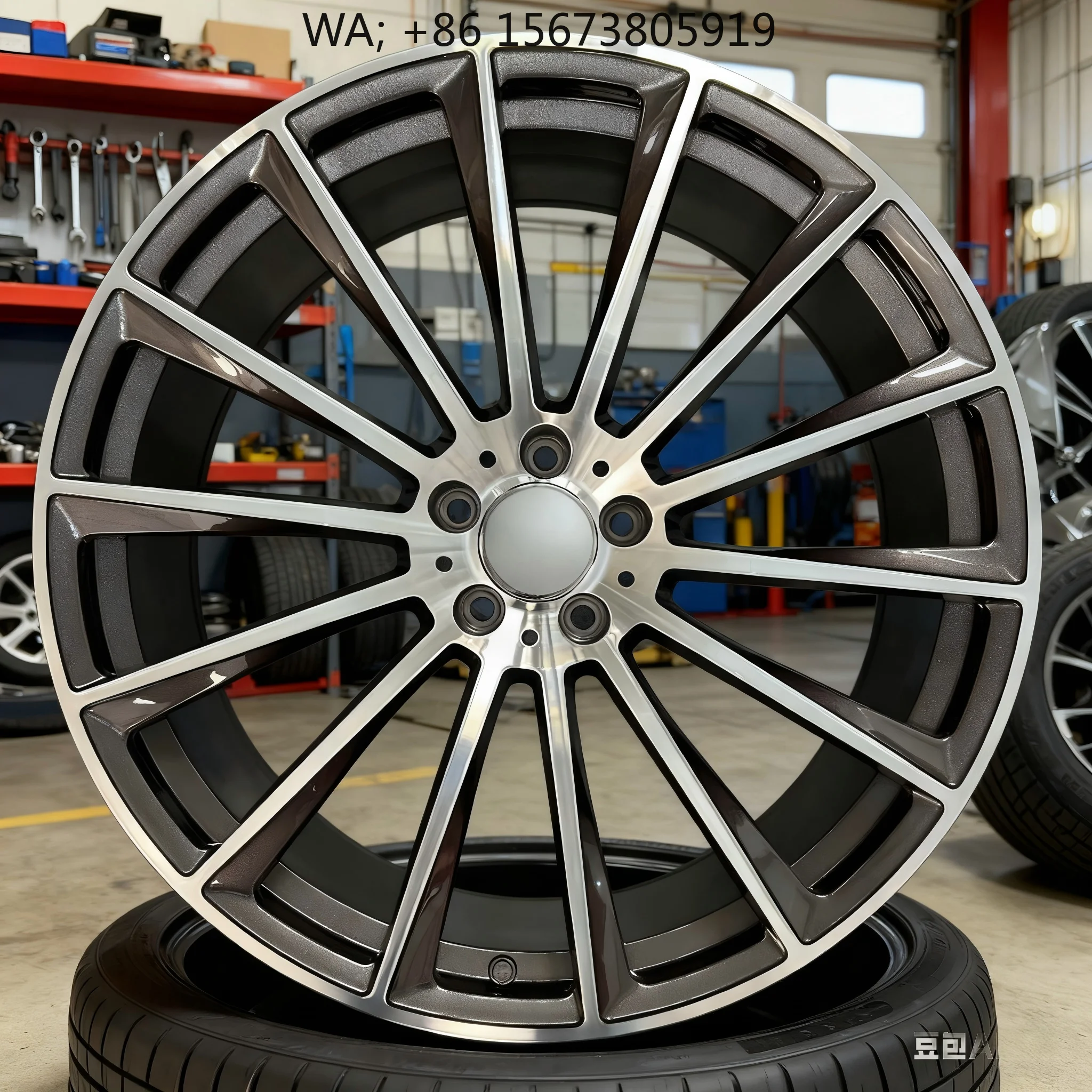 High Performance Aluminum 6061-T6 Alloy Chrome Plated Forged Wheels Customizable Color Available Multiple Sizes 18-20