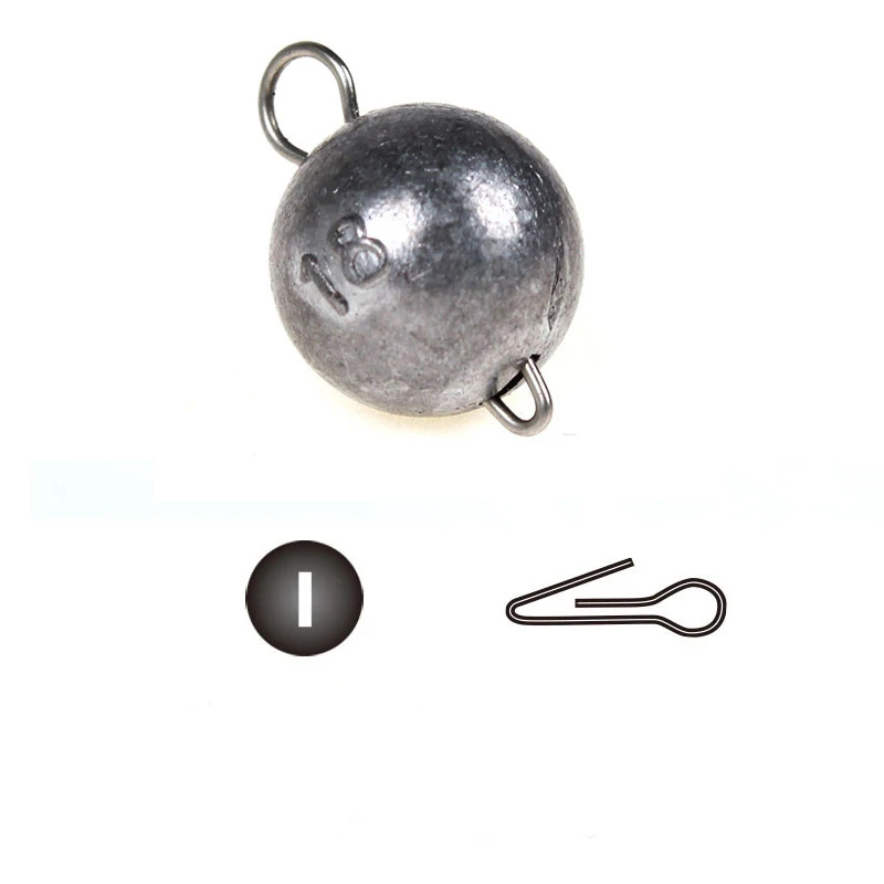 10 Stück Cheburashka Einsatzblei-Sinker, runde Kugelgewichte, Crank Jig Universal Soft Lure Worm Bait Angelzubehör 5-21g – Detail 8