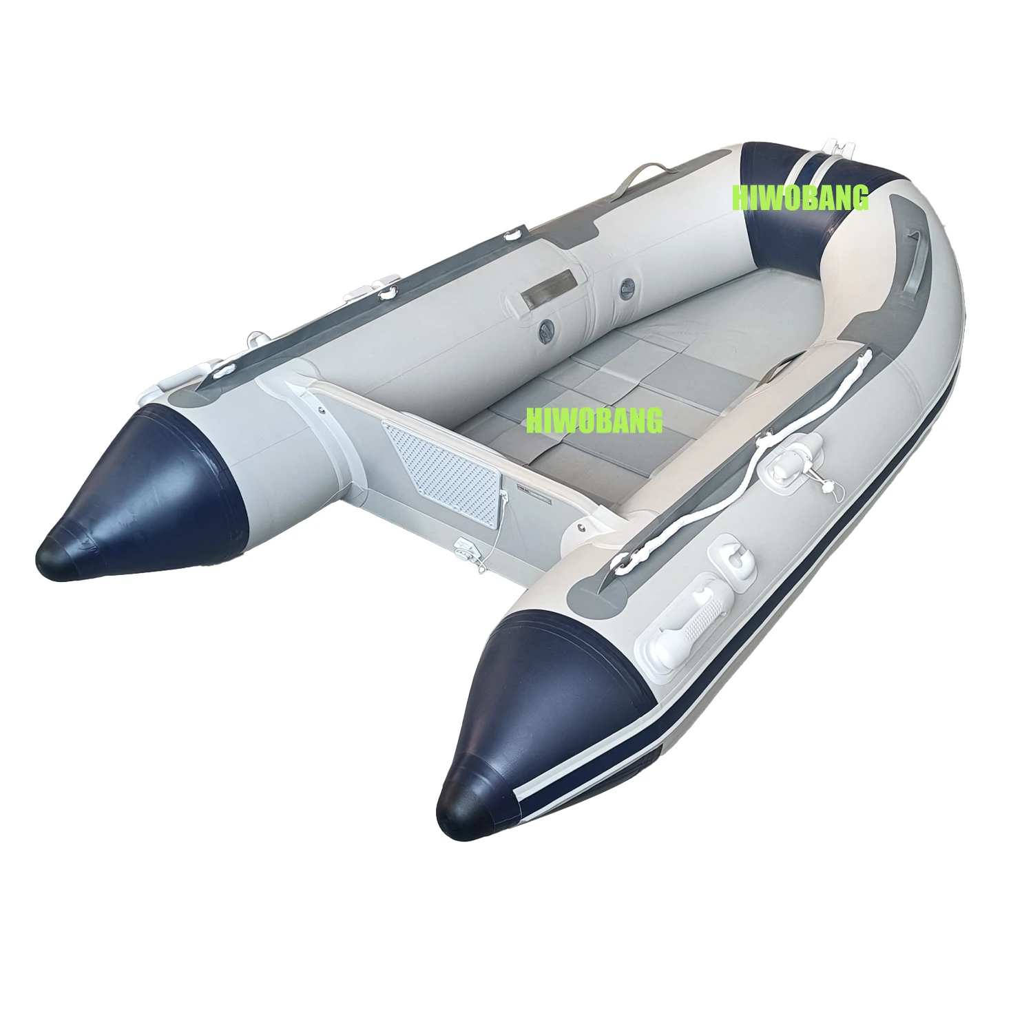 

Aluminium Floor Fishing Inflatable Boat with Motor Inflatable Motor Boats