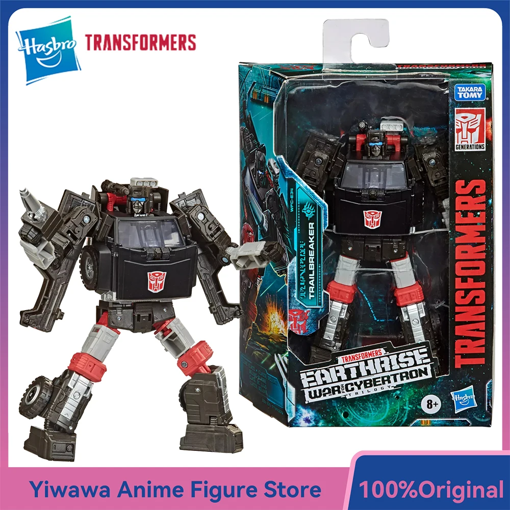 [In-Stock] Hasbro Transformers War for Cybertron Earthrise WFC-E34 Trailbreaker 14cm Deluxe Class Action Robot Model Figure Toys