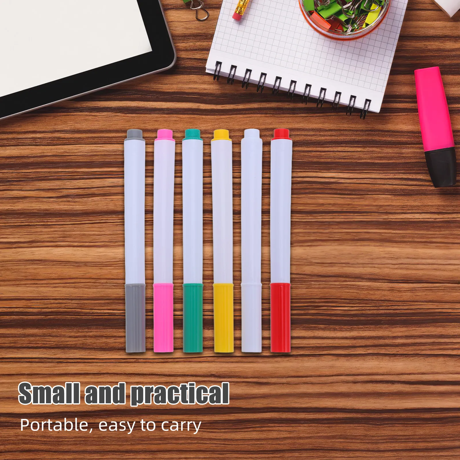 

36Pcs Liquid Chalk Pens 12 Colors Dry Erase Chalk Markers for Restaurant Cafe Chalkboard Blackboard LED Writing Board School