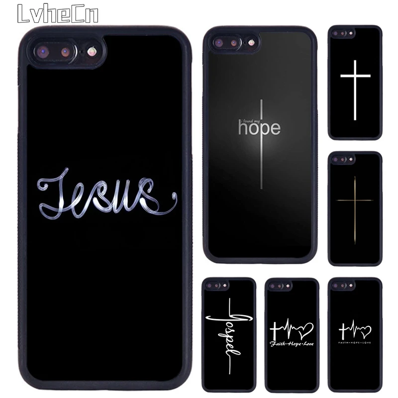 Faith Christian Religious Jesus Phone Case For iPhone 14 15 16 13 12 Mini Max Cover For Apple 11 Pro Max 6S 8 7 Plus SE2020