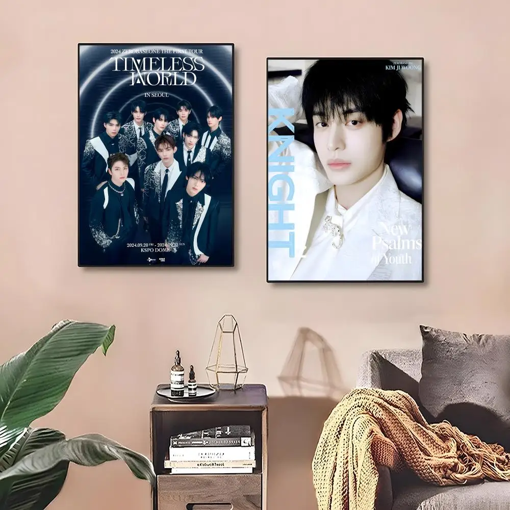 K-KPOP  ZEROBASEONE Poster Bedroom and living room posters, canvas paintings, wall art, home decoration - view 3