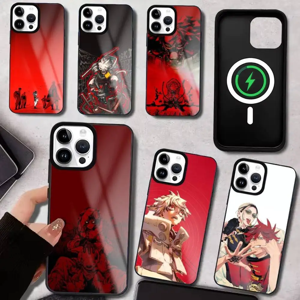 

Anime G-Gachiakuta Phone Case For iPhone17,16,15,14,13,12,11 Plus,Pro Max Magnetic For Magsafe Wireless Charging