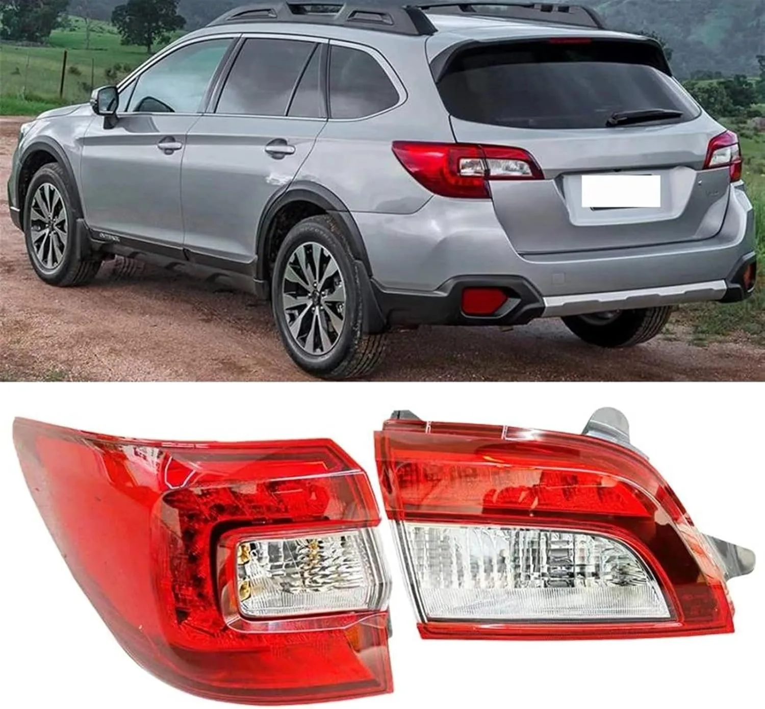 

Для Subaru Outback 2015 2016 20107 2018 2019 2020 автомобильный задний фонарь заднего бампера стоп-сигнал поворотник предупреждение