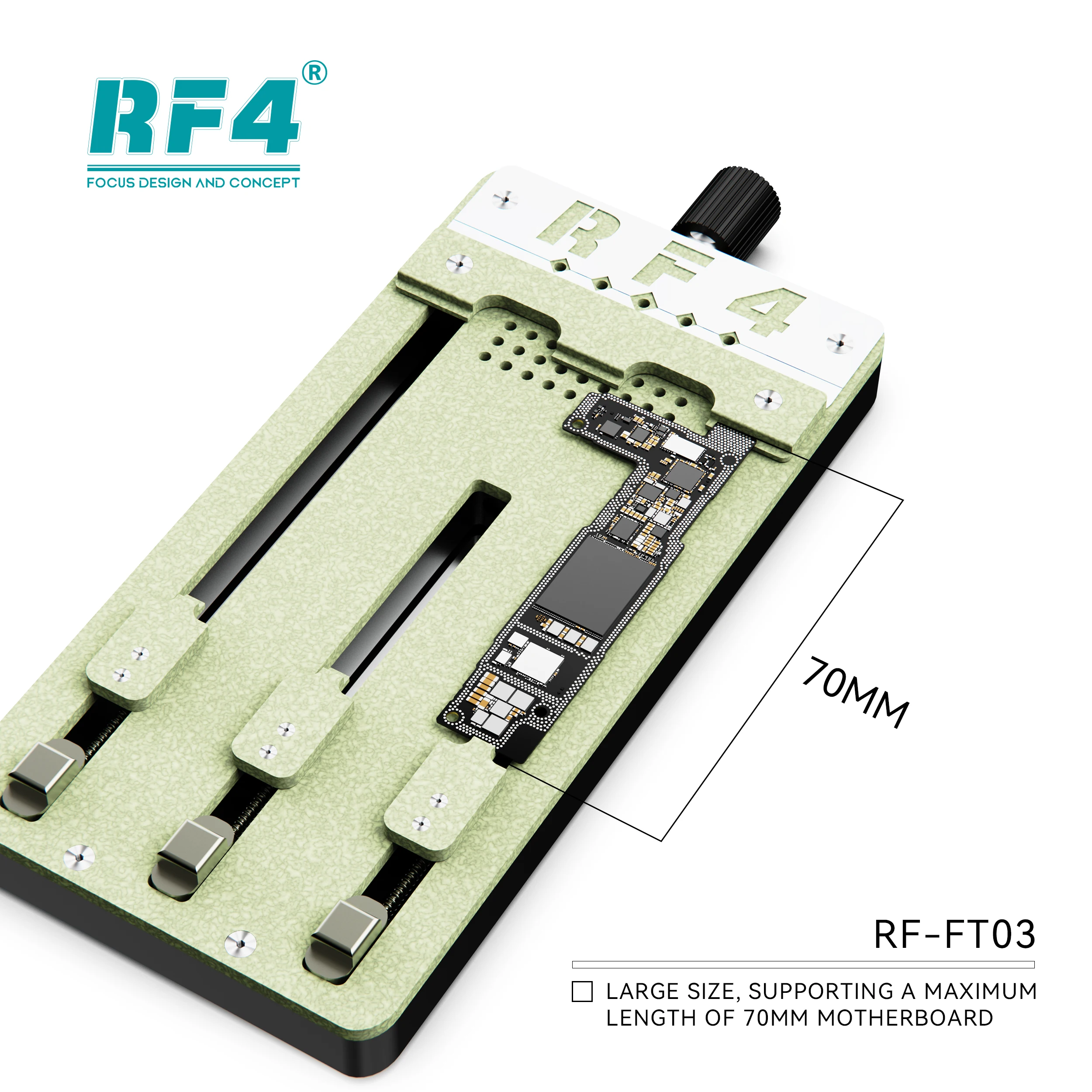 Imagem -05 - Multi Funcional Motherboard Fixo Celular Resistente a Alta Temperatura Fixture Cartão Internet Manutenção Chip Rf-ft11 d