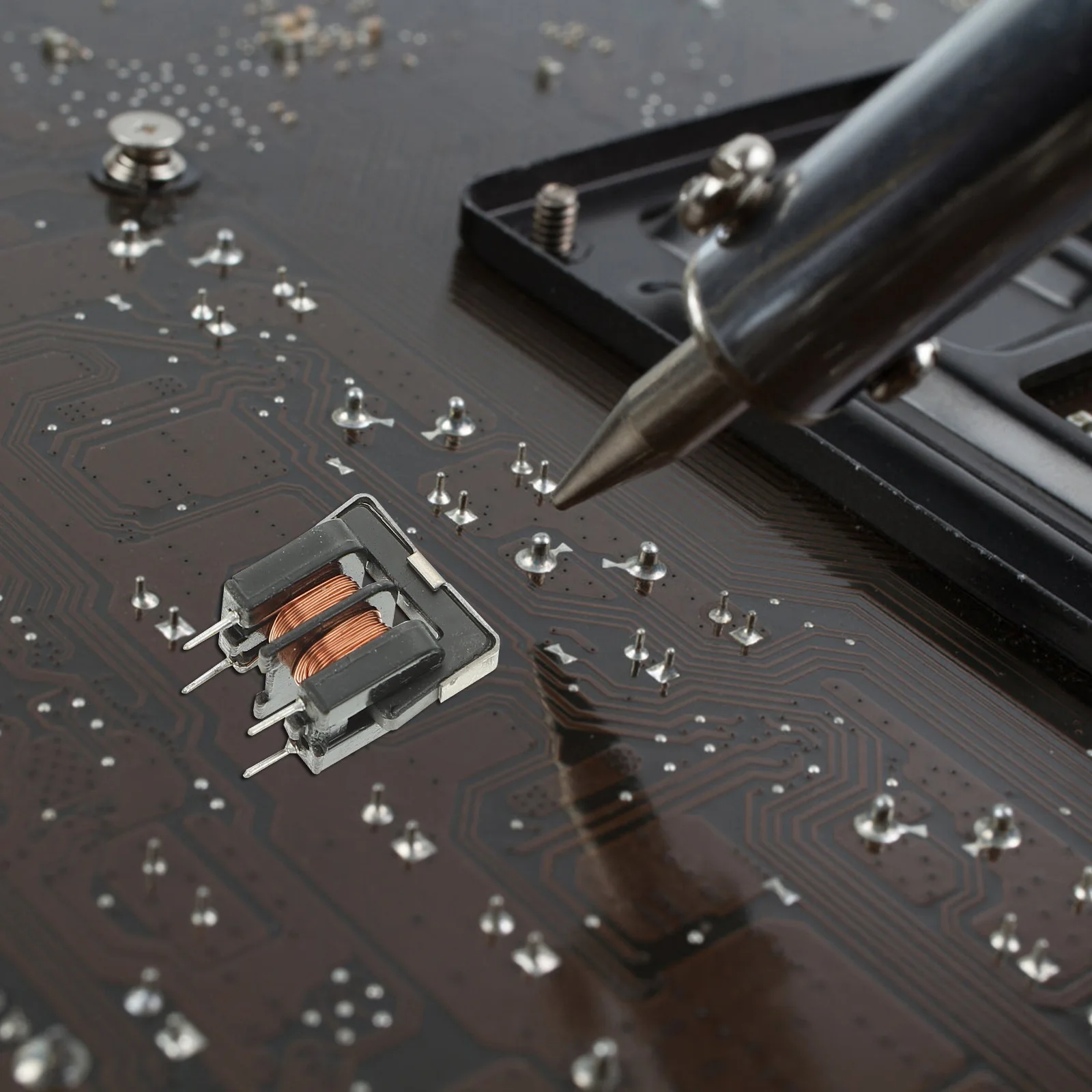 10 قطعة مرشح مغو الوضع المشترك 10Mh Uu9.8 7X8Mm تيار عالي منخفض المقاومة معدن البلاستيك الأساسية للتصوير الإلكتروني #1