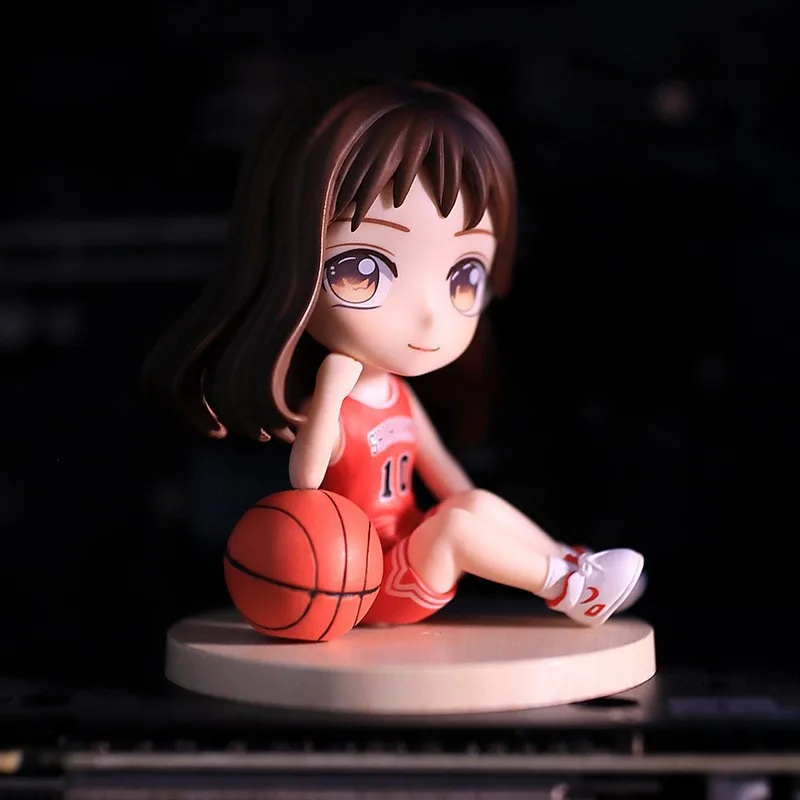 Anime figure Animation peripheral anime Q version dunk high sitting basketball Akimoto Qingzi model