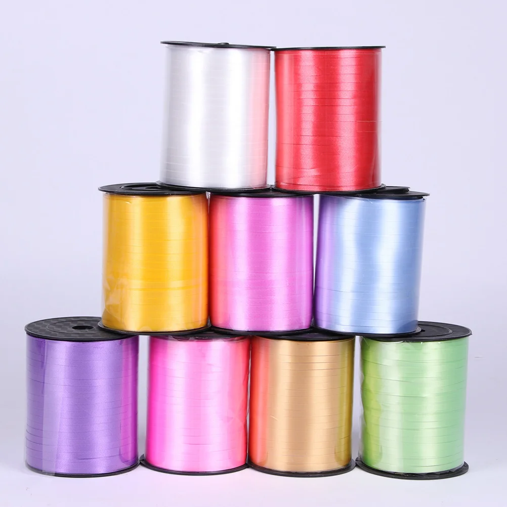 

Balloon Streamers Gift Wrapping Curling Silver Valentine Pastel Assortment Crafts Florist Wedding Party Ribbon Wrap