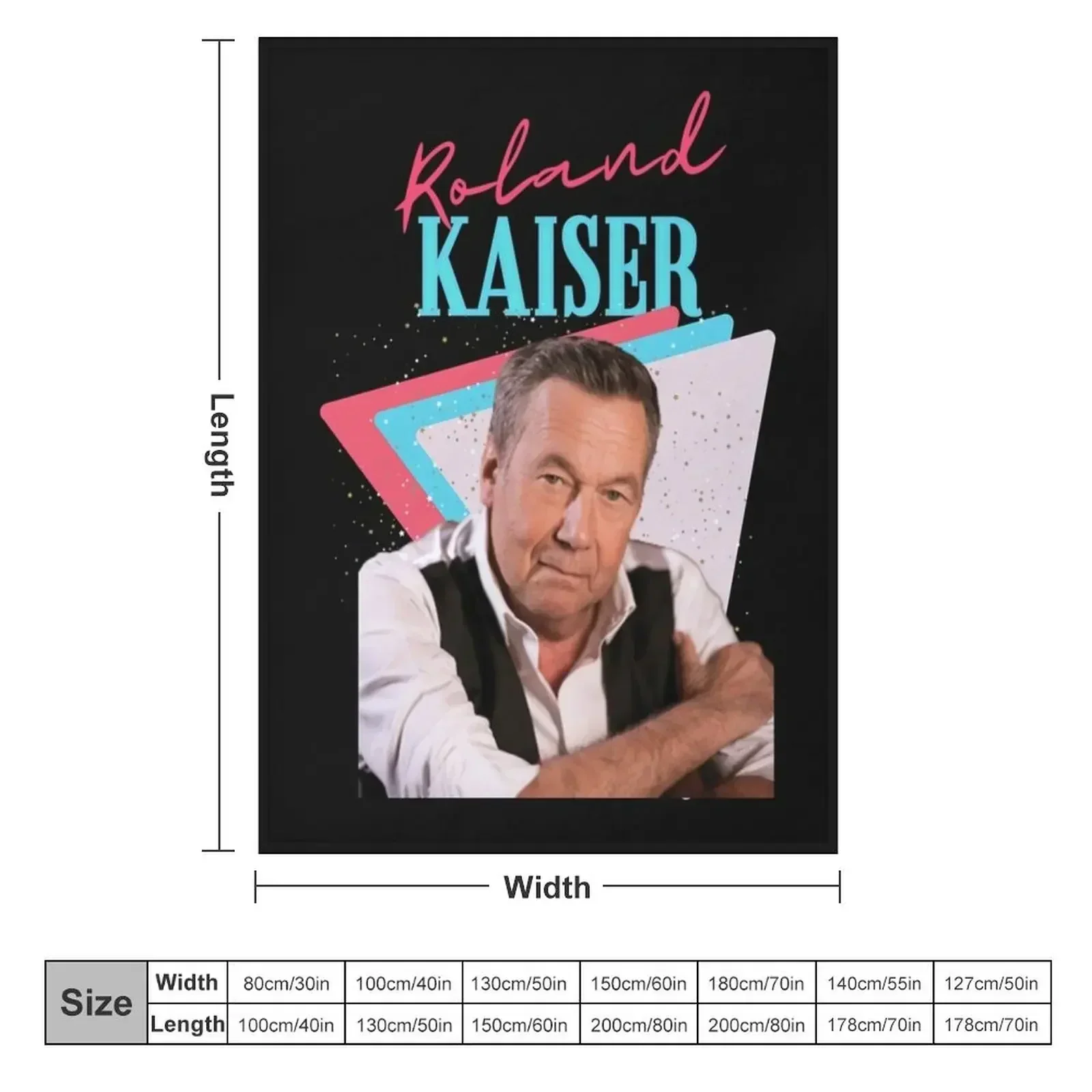 Roland kaiser rip Roland kaiser rest in peace Roland kaiser Throw Blanket Hairy Luxury Throw Large warm winter Blankets