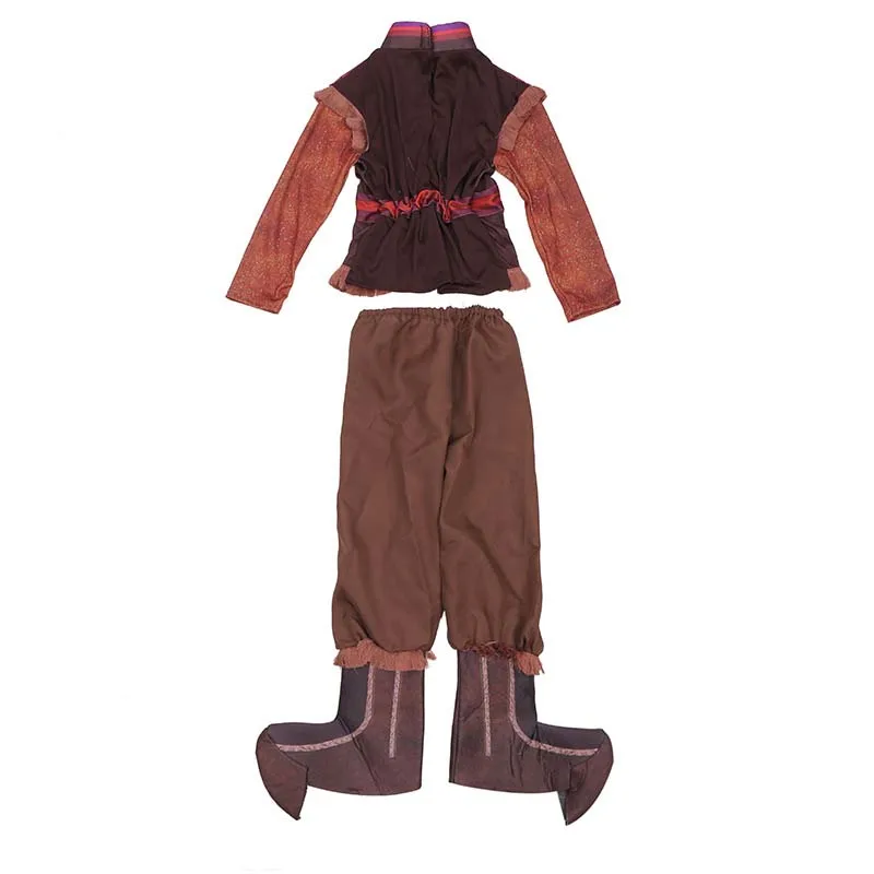 Halloween Party Cosplay Outfit Kids Boy Snow Queen Iceman Kristoff Costume