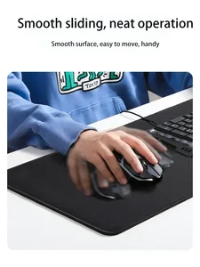 Alfombras de escritorio de la serie gris xxl almohadilla de mouse de juego grande alfombra lavable a base de goma sin deslizamiento para la oficina portátil portátil portátil ratones teclado de ratones 10 mejores ventas de ratón de ratón gris - №10