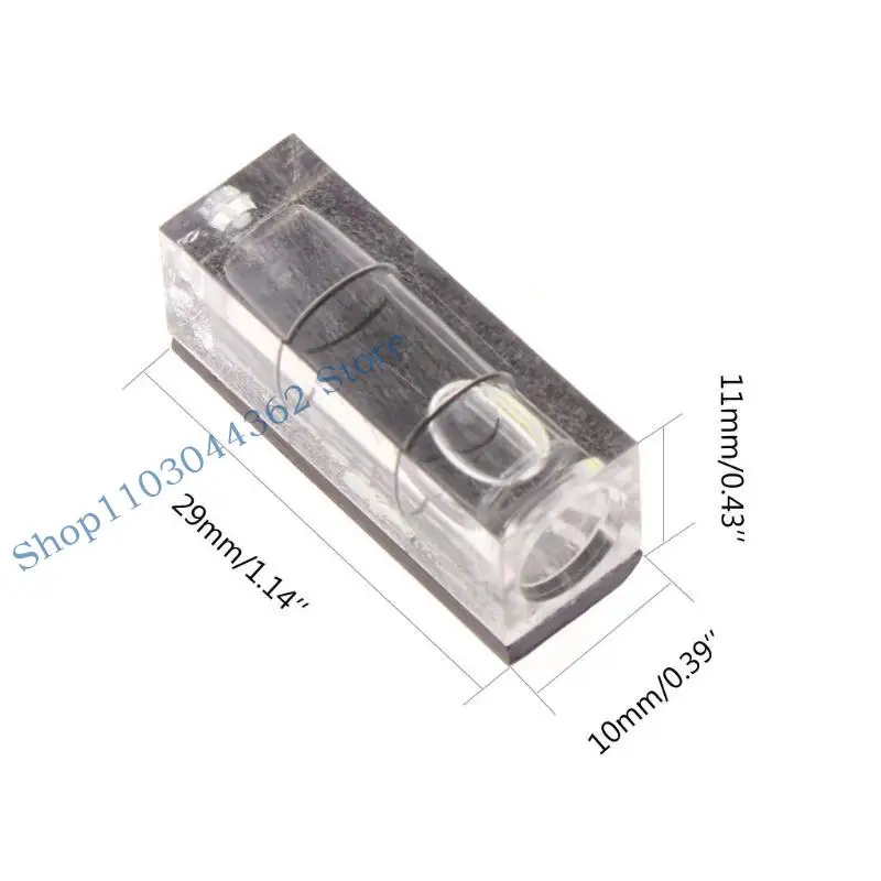 

A3PA Mini Spirit Bubble Level with Stripe for Picture Hanging Measuring Tool