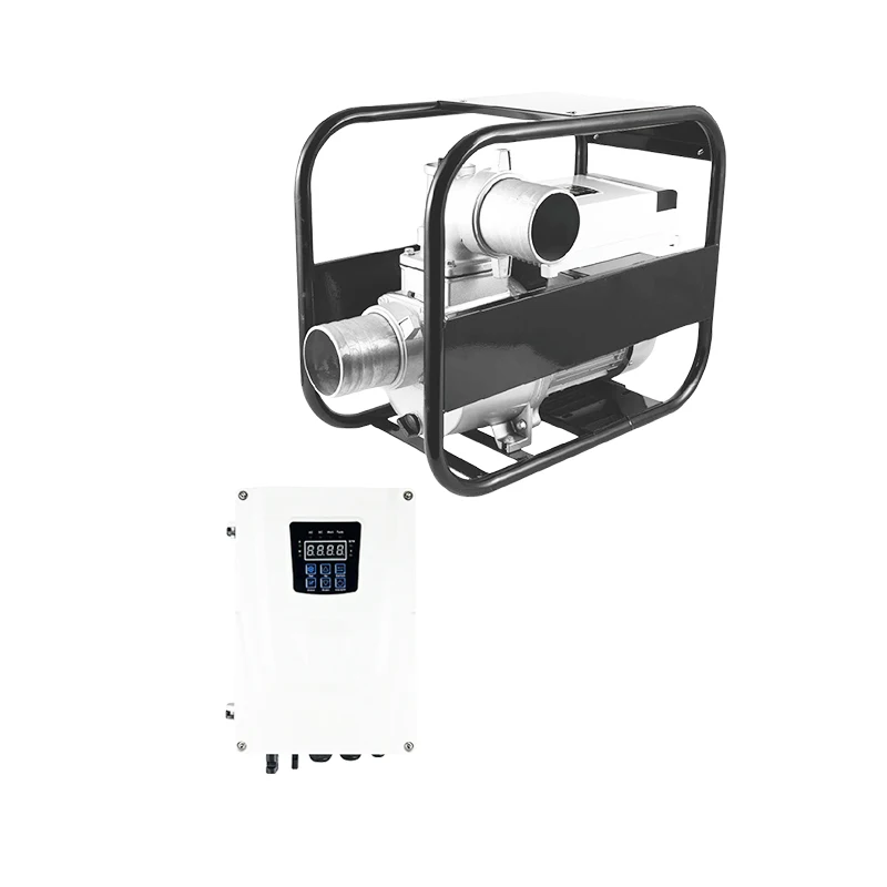 

Гибридный солнечный поверхностный насос переменного/постоянного тока, портативный бесщеточный двигатель 216 В, 96 В с контроллером MPPT, высокий расход, ферма, сельское хозяйство, орошение