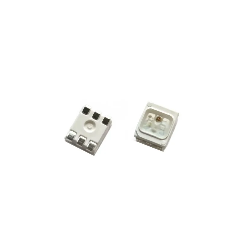 2000pcs/lot 3528 6pins RGB PLCC6 Full Color Leds for Automobile Ambient Lighting