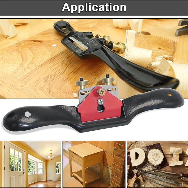 Hand Planer 9 /10 Inch Adjustment Woodworking Cutting Plane Spokeshave Hand Trimming Tool With Screw carpenter tools