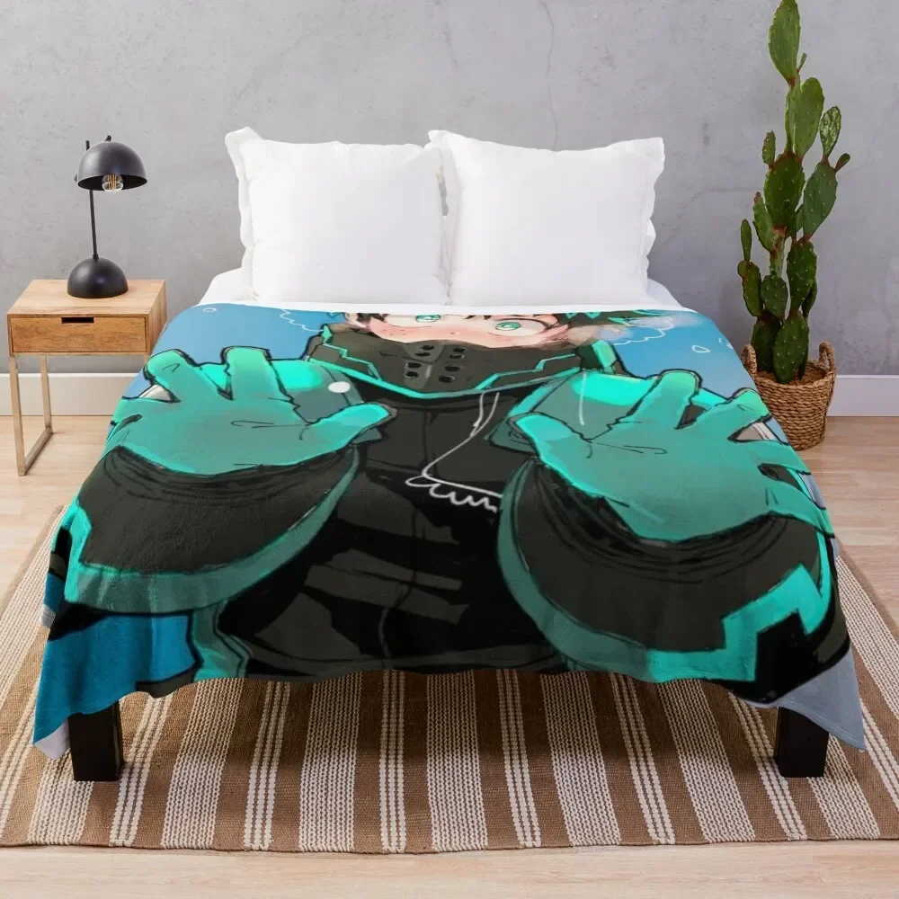 

Cute deku Throw Blanket Luxury Thicken Camping Beach warm for winter Blankets