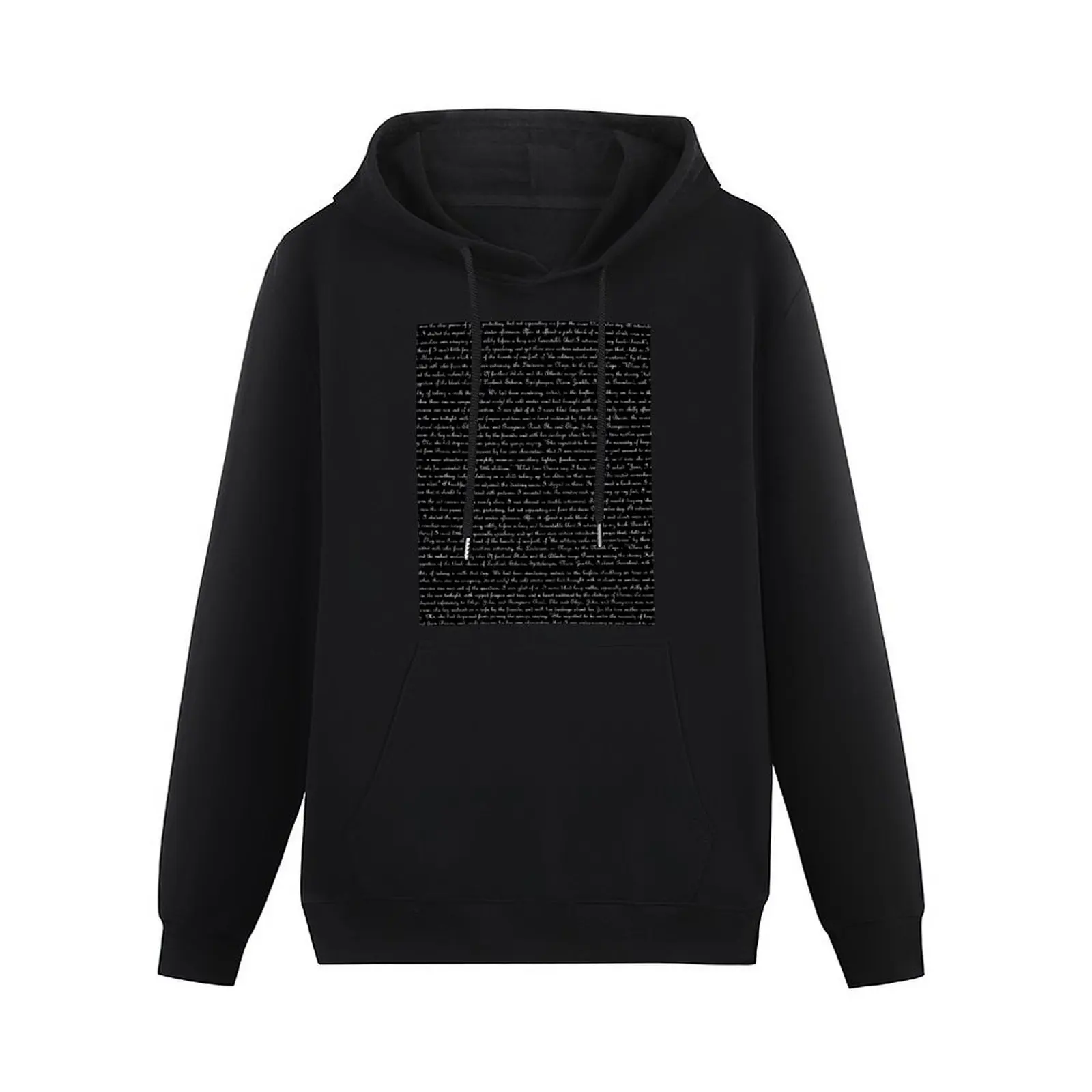 Jane Eyre Text Pullover Hoodie anime clothes pullover