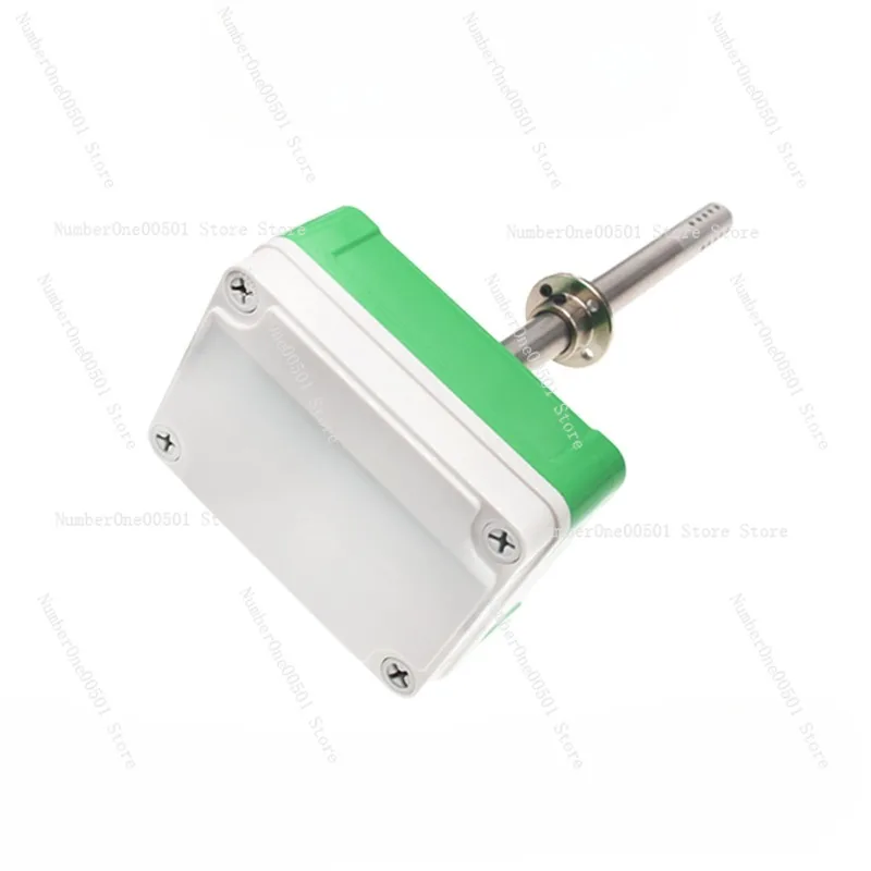 Pipe Temperature and Humidity Sensor 485 Air Duct Transmitter 4-20ma Air Duct Stainless Steel Temperature and Humidity Meter