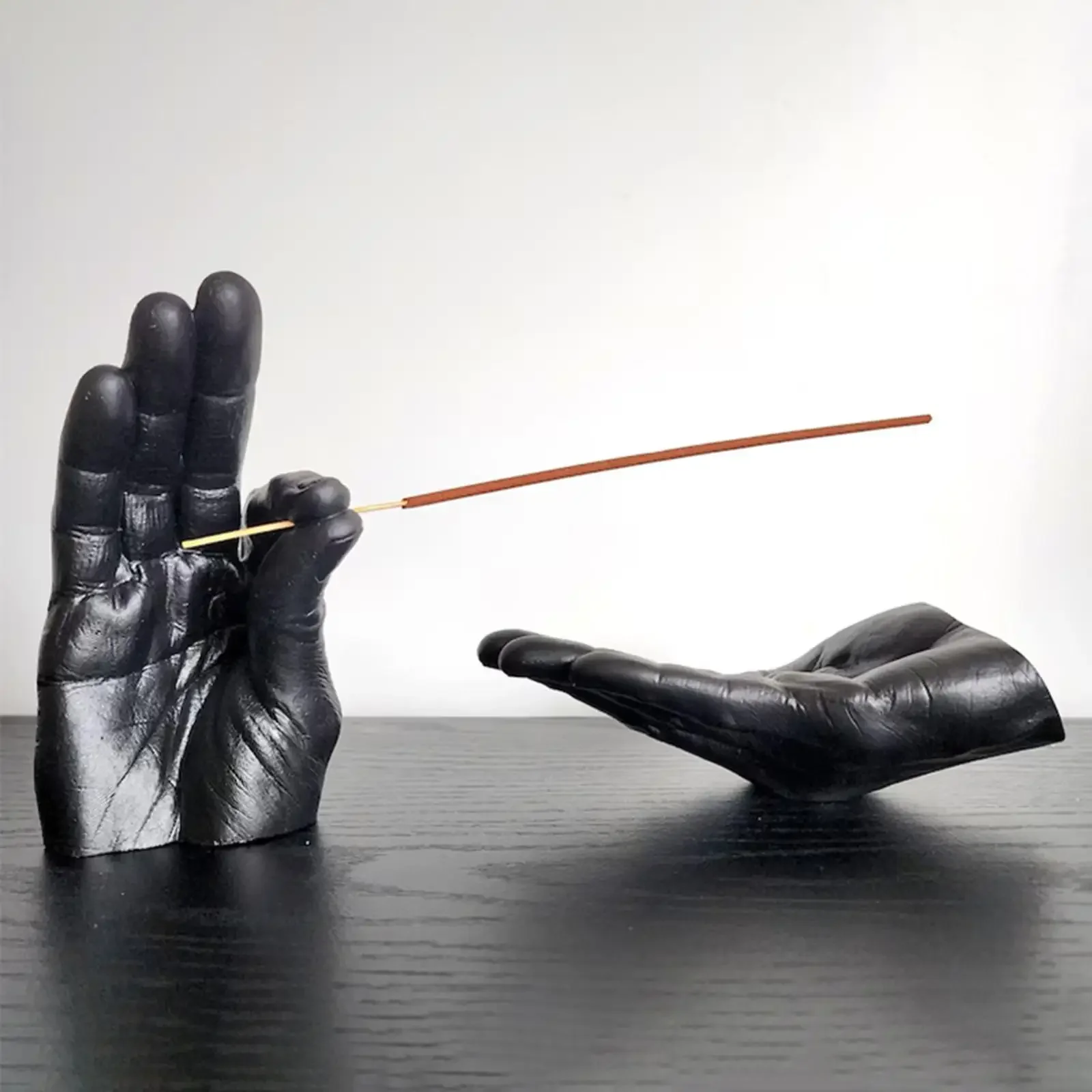 

Ручные статуи, держатель для ароматических палочек, декоративные статуэтки, настольный орнамент, горелка для стола, офиса, йоги, в помещении, подарок на новоселье