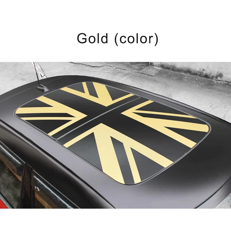 Car Sunroof Decorative Stickers For MINI Cooper S JCW R55 R56 R60 R61 F54 F55 F56 F57 F60 Car Modification Exterior Accessories