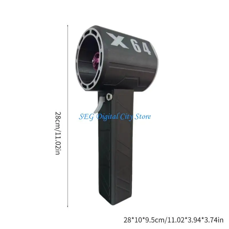 U75B X64 منفاخ هواء بمحرك قوي بدون فرش لتنظيف الفناء وإزالة الغبار