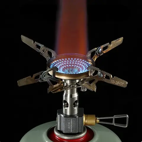 Campingmoon XD-2 3300W 압력 안정화 분리형 접이식 휴대용 미니 캠핑 배낭 가스 스토브