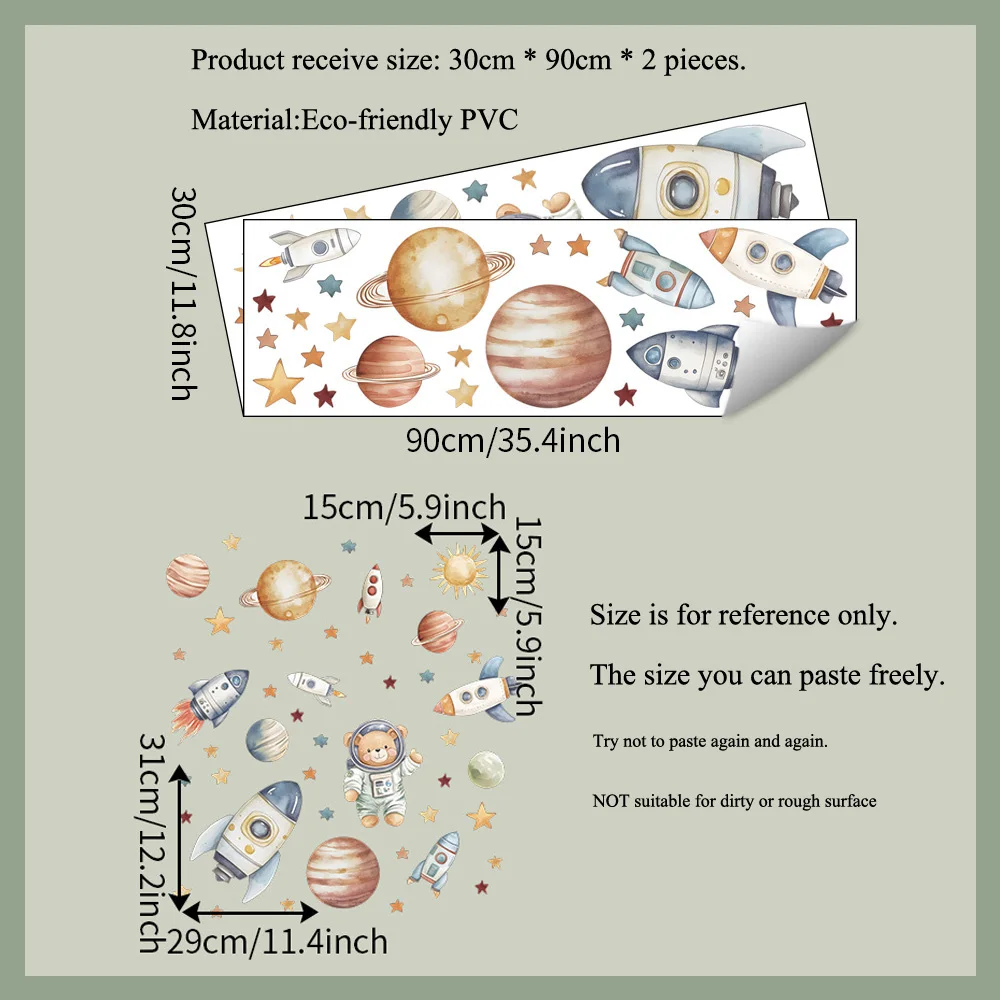 Thumbnail 3 - #13 Top Home Decor Decals Picks for Every Budget