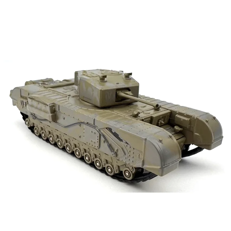 

Diecast 1/76 Scale Churchill Tank 142RAC Tuni 1943 Military Model Alloy Replica Collection Toy Decoration Gift