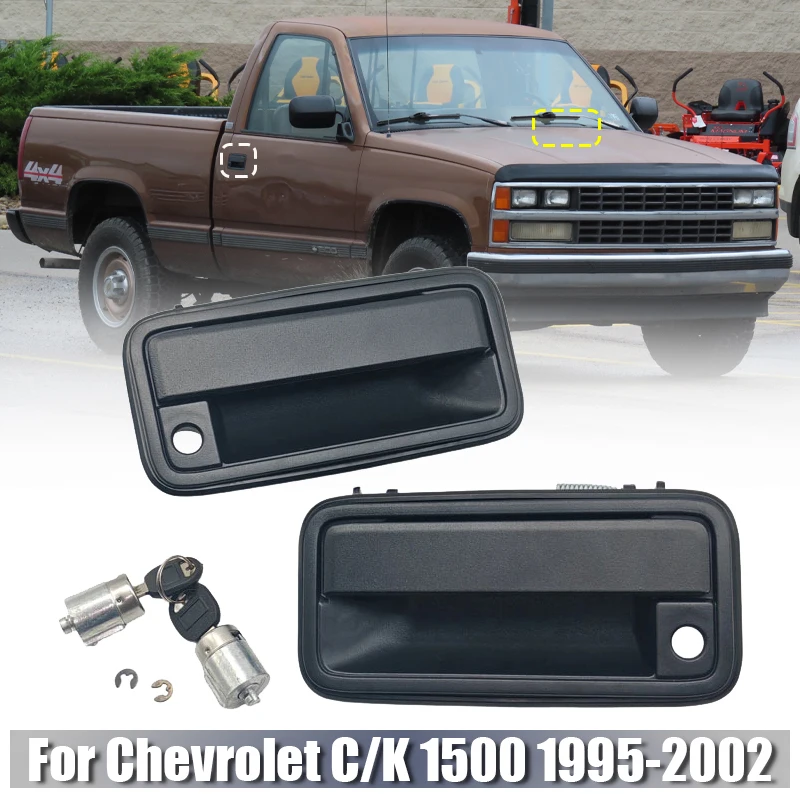 exterior-door-handles-with-lock-cylinders-keys-for-chevy-tahoe-suburban-c-k1500-c-k2500-gmc-yukon-95-02-15742229-15742230