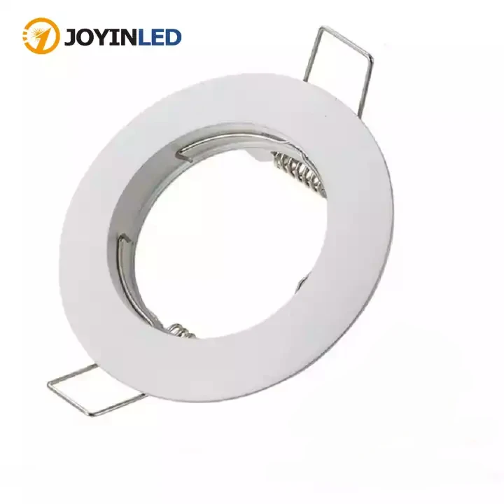 MR16 GU10 Bracket Spotlight Frame with Surface Ring High Quality Aluminum Alloy Lamp Cup Bracket Embedded Ceiling Lamp Housing