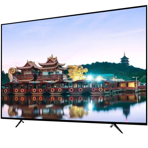 تلفزيون LCD 50/55/65/75/85/100 بوصة شبكة ذكية عالية الوضوح واي فاي للمنزل