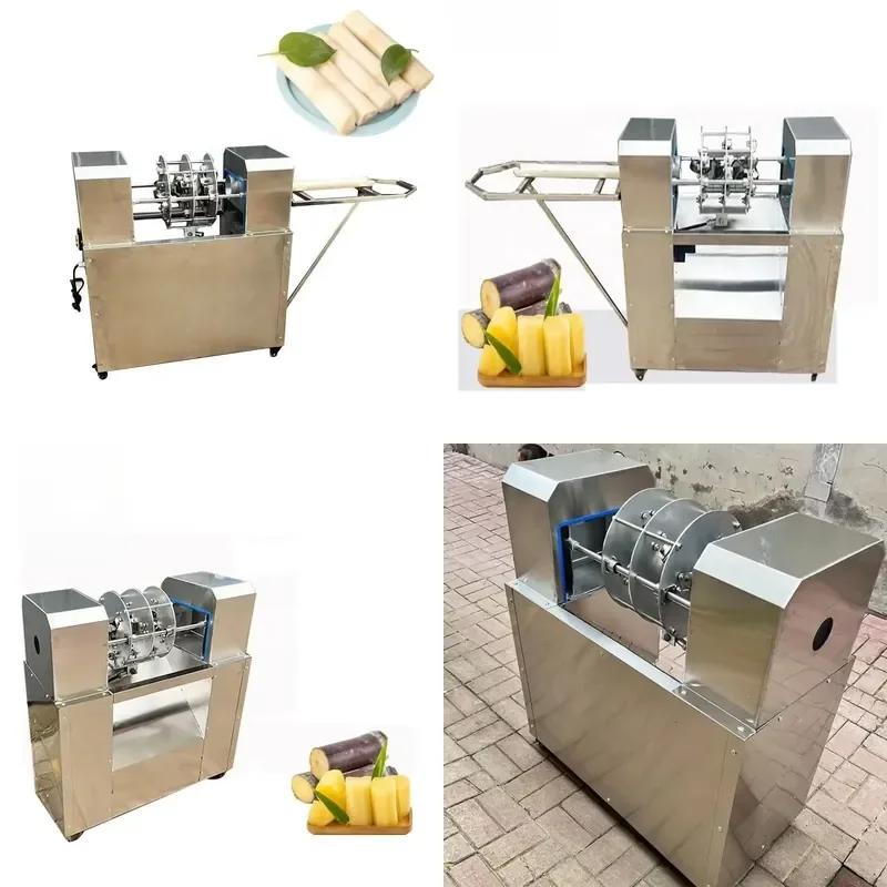 Automatic Sugarcane Peeler Commercial Electric Sugar Cane Peeling Machine for Sugarcane Juice Shops