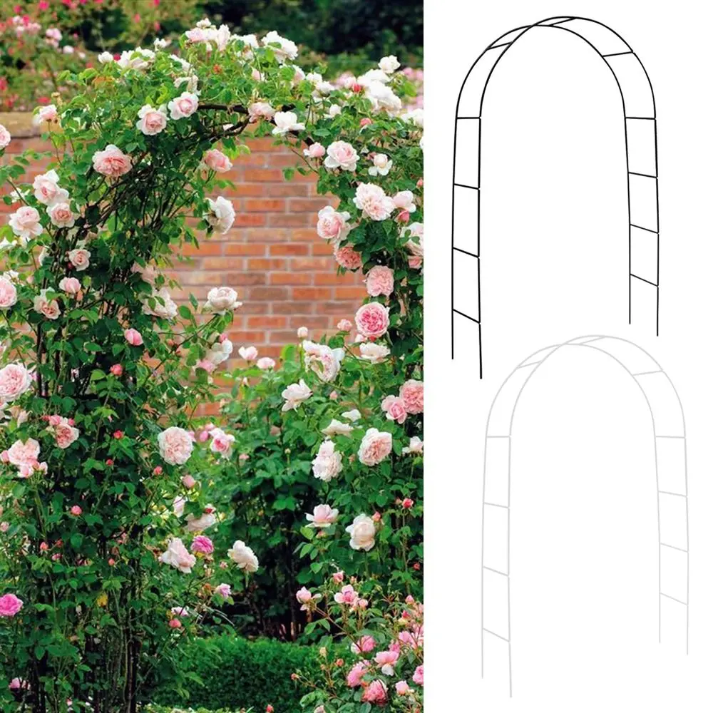 

Metal Arch Iron Shelf Climbing Plant Support Freely Assembled Outdoor Arch Shelf Wedding Accessory Balloons Archway