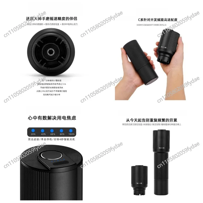 

Timemore Chestnut C2sc3sesp Hand Crank Bean Grinder Changed To Electric Module Grinder