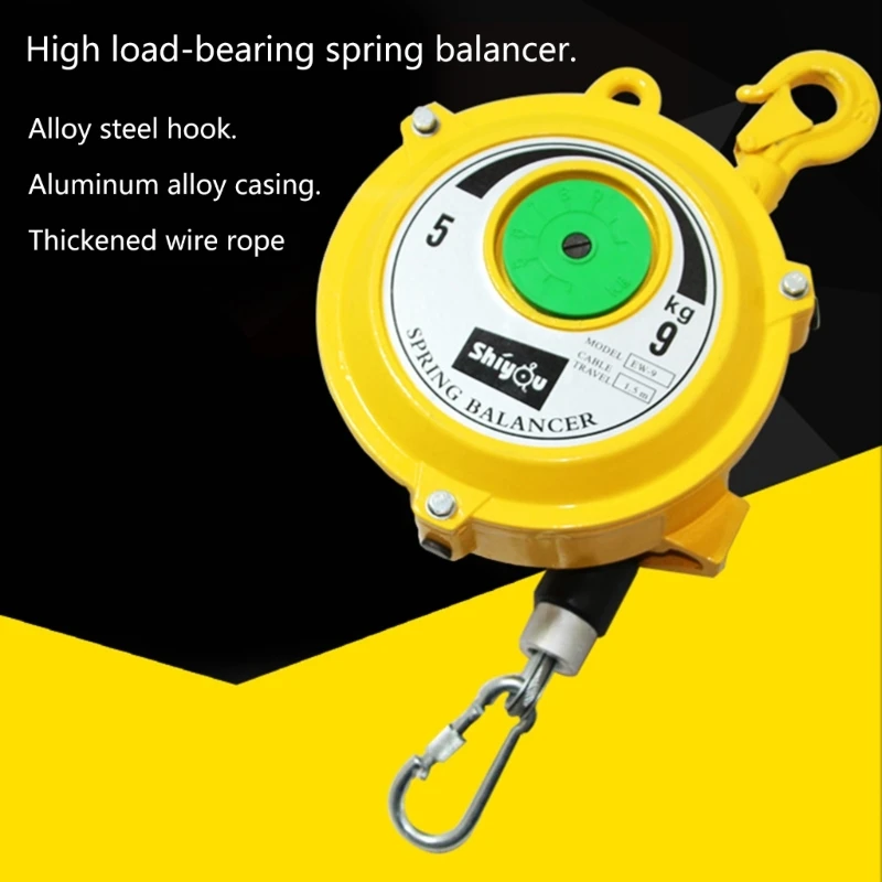 Spring Balancer Retractable Tool Holder Holding Equipment Balancer for Construction Site, Factory, Workshop  Hanging Work