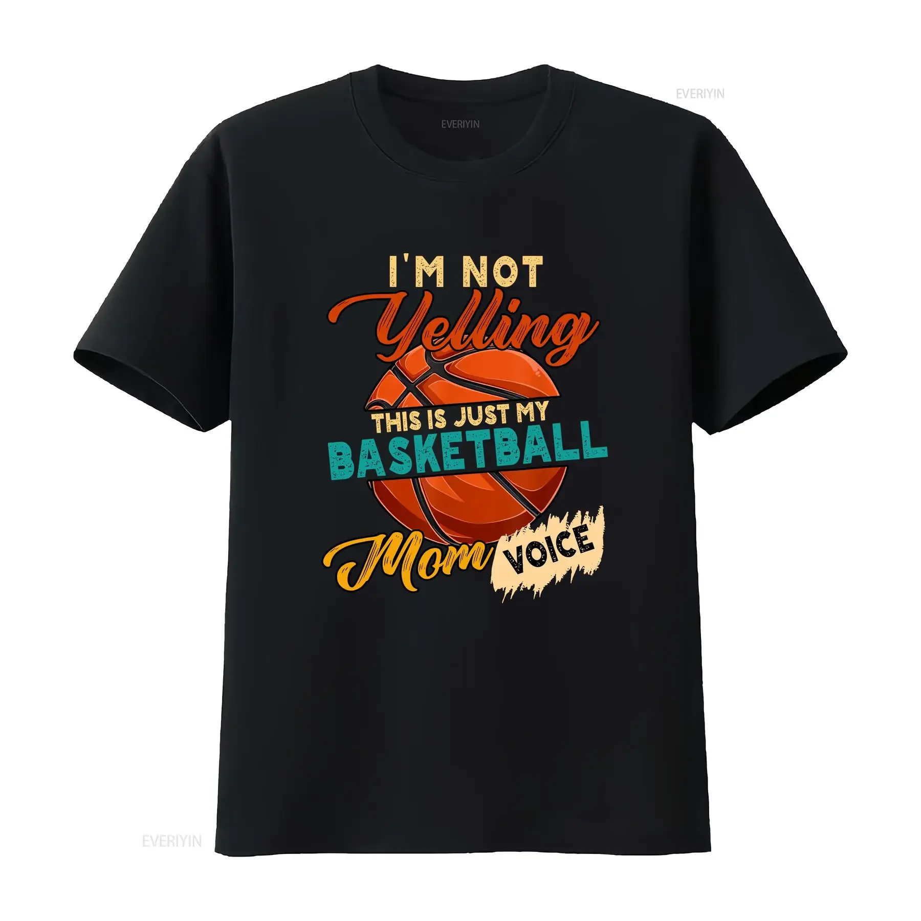 Vintage I'm Not Yelling This Is Just My Basketball Mom Voice T Shirt  vintage Washed Stylish fashion Slightly designer clothes