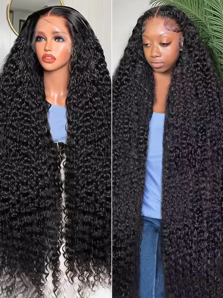 

Hd Lace Wig 13x4 Human Hair Curly Wig Deep Wave Frontal Wig 360 Full Lace Front Wigs Ponytail Human Hair Wigs On Clearance Sale