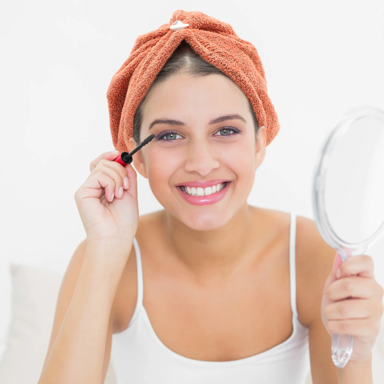 

2Pcs Rapid Drying Hair Towel Wrap Women Absorbent Head Towels for Home Salon Travel Hair Towel Head Towels Wrap for Women