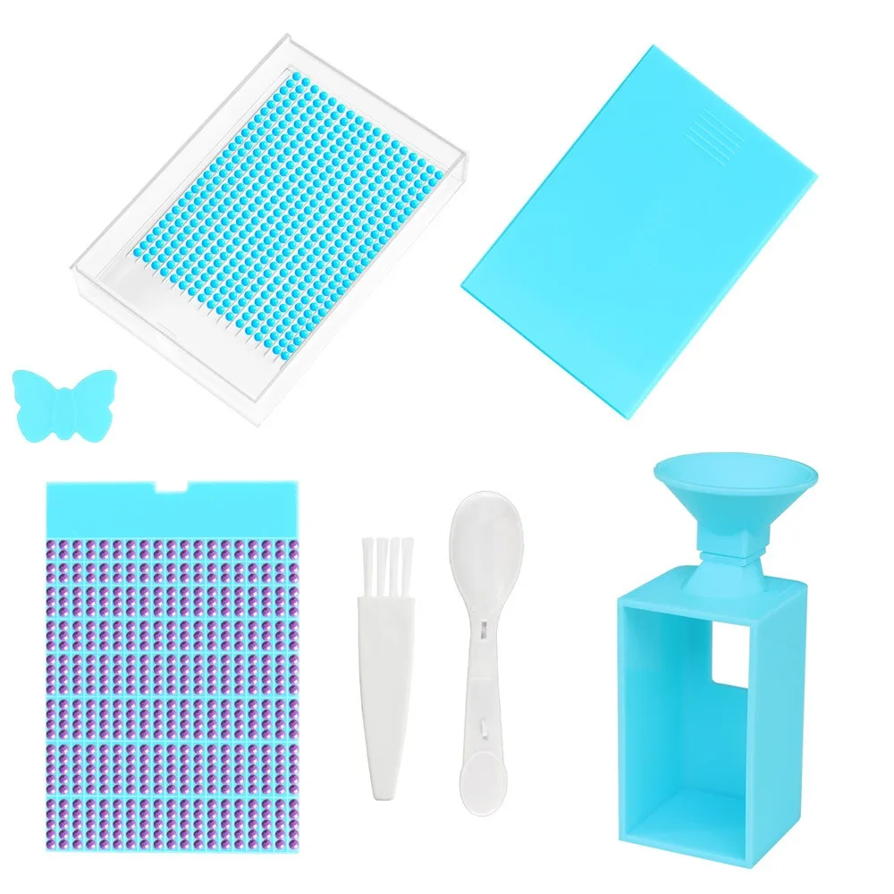 

Креативные наборы лотков для инструментов для алмазной живописи, портативный набор лотков для рукоделия, ящиков для рукоделия, практичная живопись со стразами