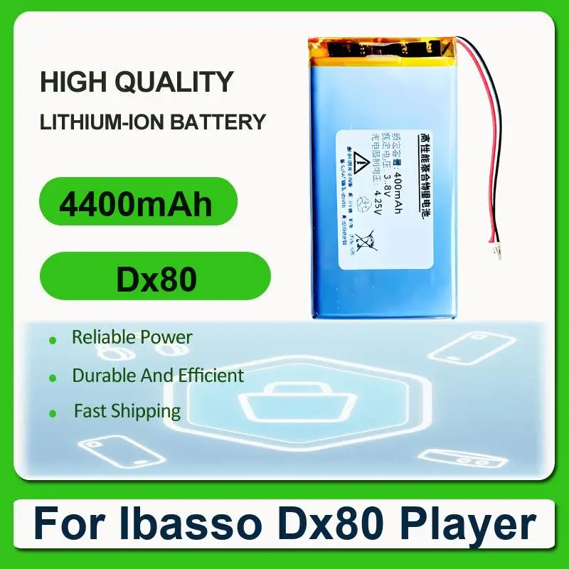 Battery For Ibasso Dx80 Player Dx120 DX160 DAP