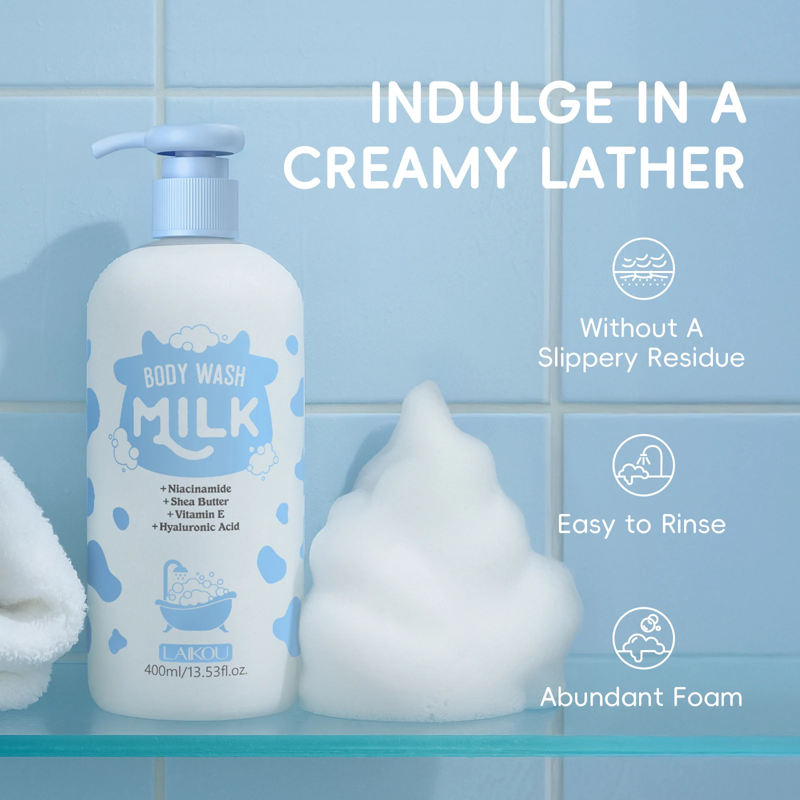 laikou-sabonete-liquido-corporal-de-leite-400ml-limpeza-suave-hidratacao-duradoura-gel-de-banho-com-fragrancia-de-leite-niacinamida-e-manteiga-de-karite