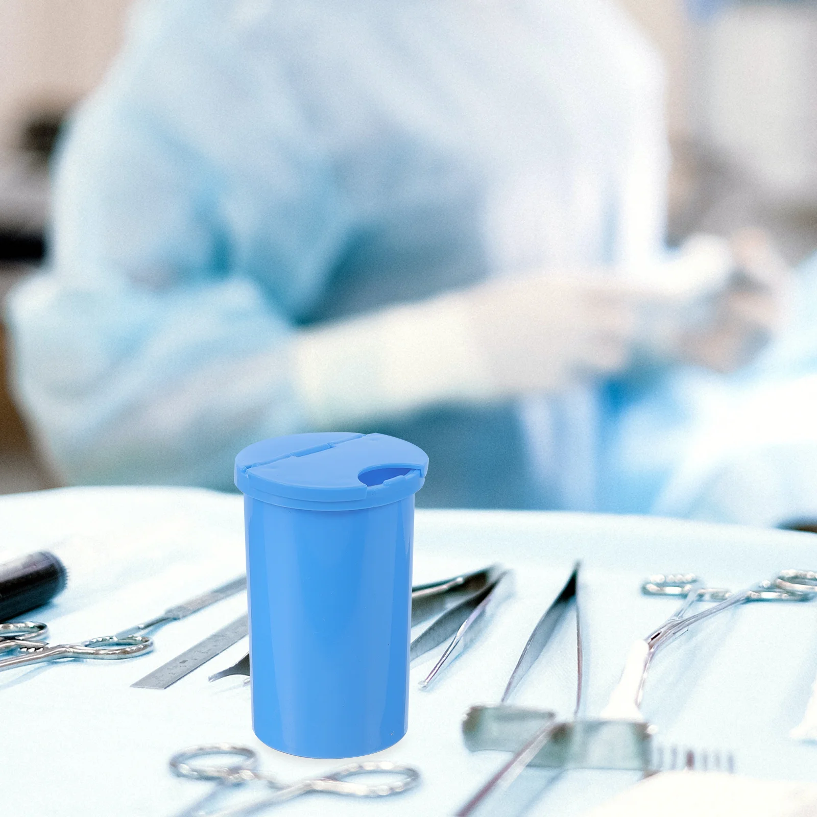 Disinfection Cup Medical Tool Storage Holder Dressing Tray Plastic Instrument Organizer