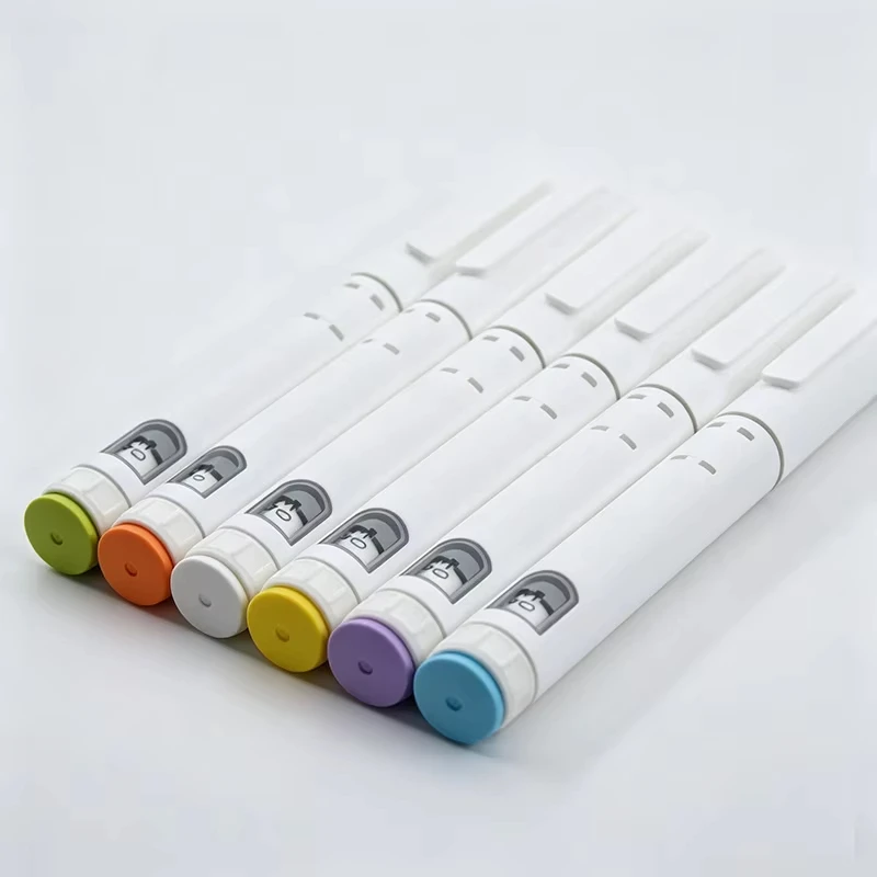 Hot Sale Set 60IU Plastic Disposable Injection Pen With 3ml Glass Vial 31G 8MM Needle for Daily Tattoo Pen Use