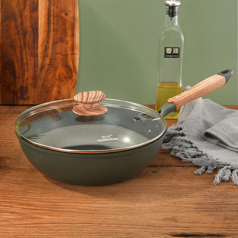 

Lightweight Non-Stick Frying Pan - Small Flat Bottom for All Stoves