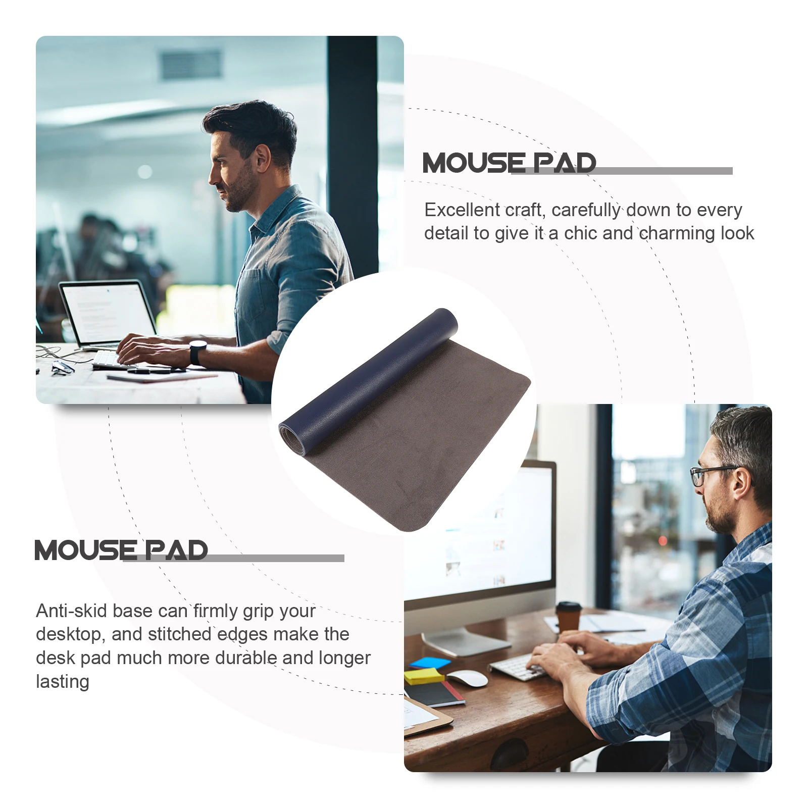 

Reinforced Edges Large Mouse Pad For Desk Waterproof Mat With Excellent Craftsmanship
