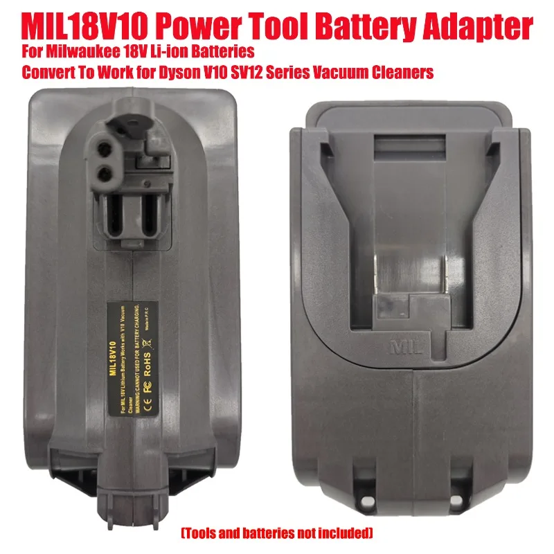 for-milwaukee-18v-li-ion-batteries-convert-to-work-for-dyson-v10-sv12-series-vacuum-cleaners-mil18v10-power-tool-battery-adapter