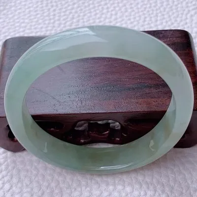 

Natural Myanmar Jade Jade 54mm-62mm bracelet Princess jewelry bracelet send mom send girlfriend gift