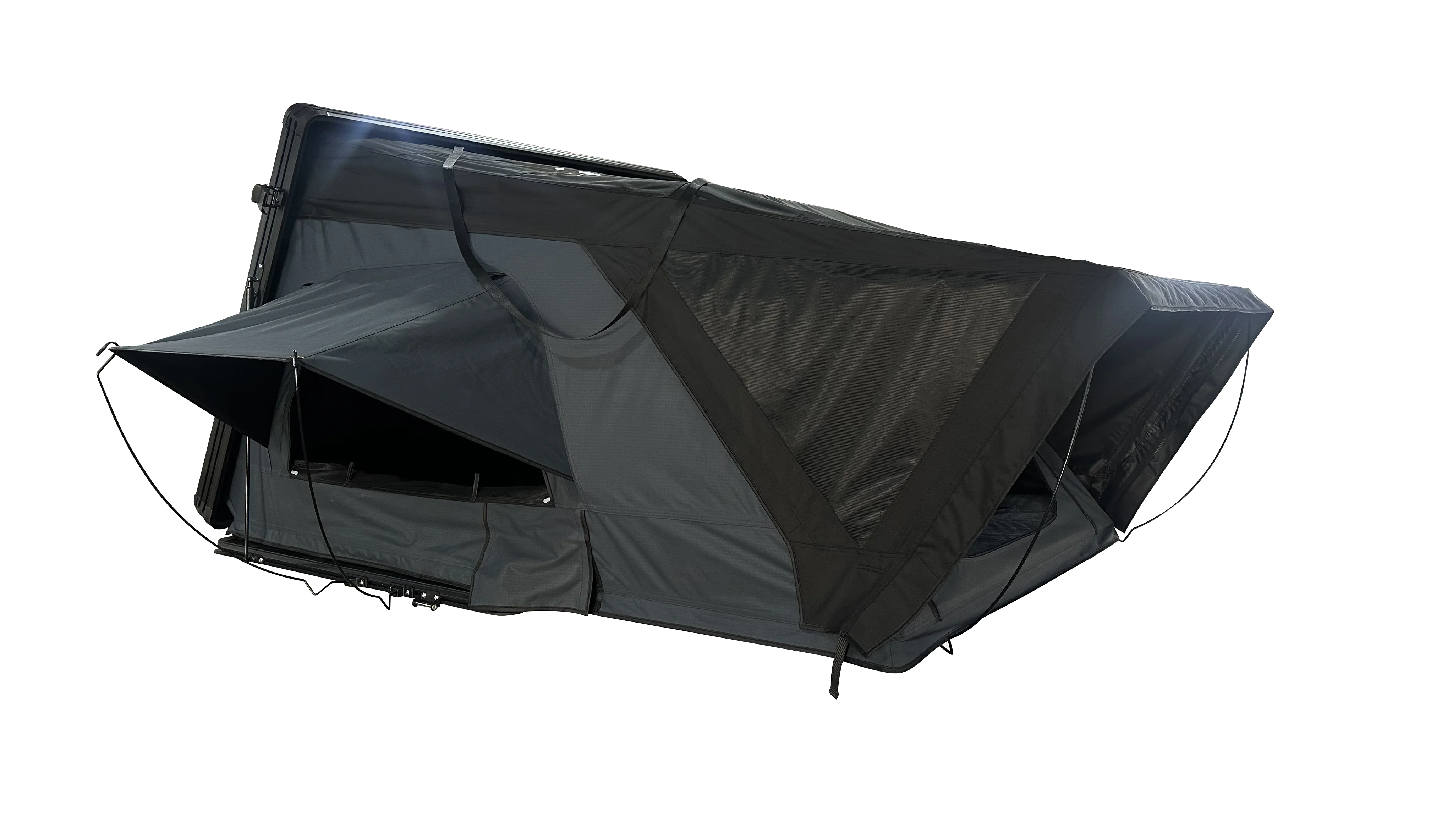 New Car Roof Top Tent 4x4 Car Roof Tent Total Waterproof OEM Customization Aluminum Hard Shell Car Roof Top Tent  Quality