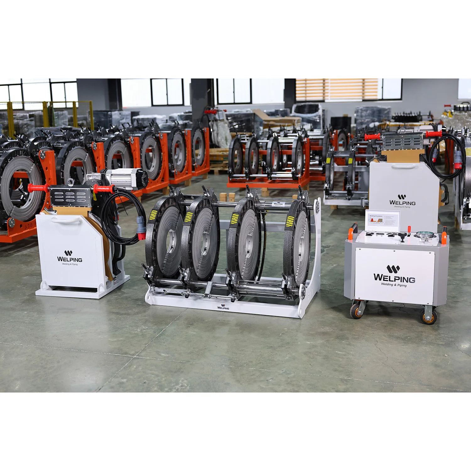Welping 500mm Poly Pipe Fusion Welder Butt Welding Machine for HDPE Pipe